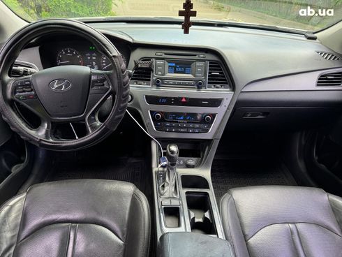 Hyundai Sonata 2014 серый - фото 17