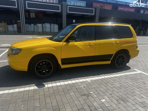 Subaru Forester 2007 желтый - фото 5
