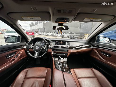 BMW 5 серия 2013 синий - фото 34