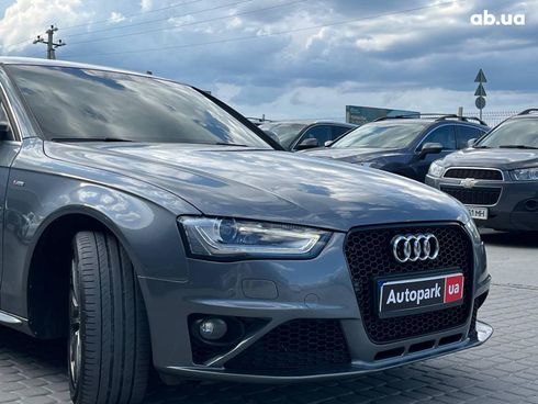 Audi A4 2015 серый - фото 4