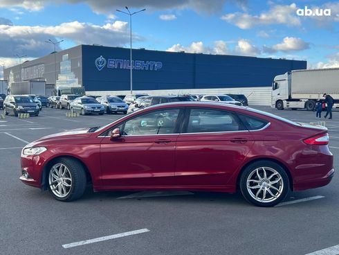 Ford Fusion 2015 красный - фото 8
