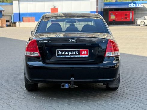 Kia Cerato 2008 черный - фото 10