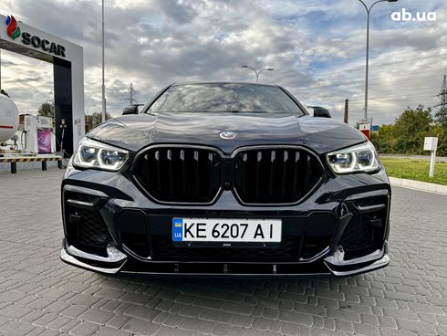 BMW X6 2023 синий - фото 4