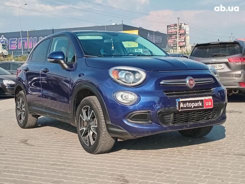 Fiat 500X 2015 синий - фото 3
