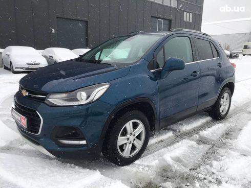 Chevrolet Trax 2019 синий - фото 2