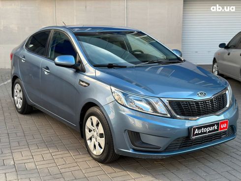 Kia Rio 2012 синий - фото 3