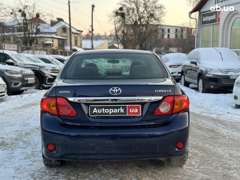 Toyota Corolla 2008 синий - фото 6