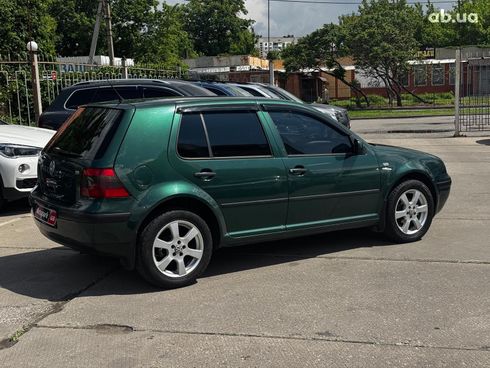 Volkswagen Golf 2000 зеленый - фото 5