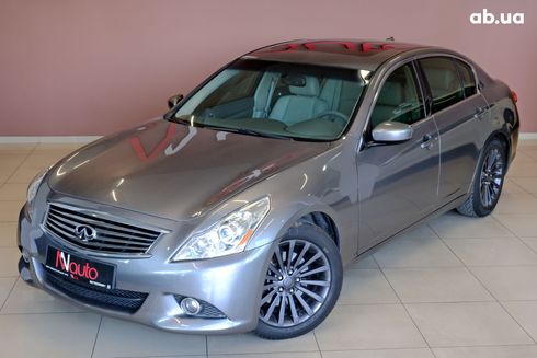 Infiniti G-Series 2012 серый - фото 2