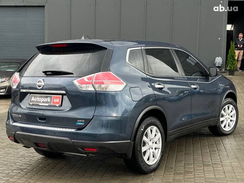Nissan Rogue 2014 синий - фото 15