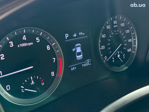 Hyundai Sonata 2017 серый - фото 14