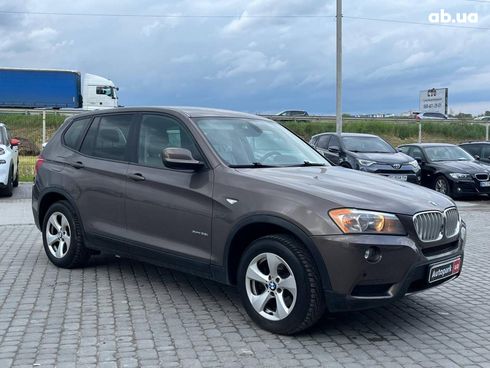 BMW X3 2010 коричневый - фото 3