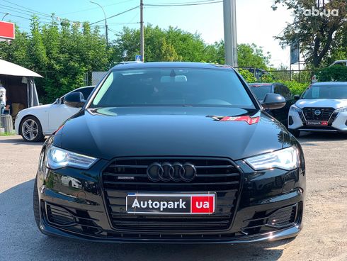 Audi A6 2015 черный - фото 2