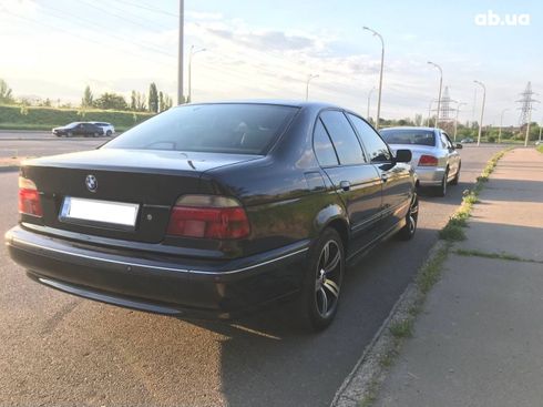 BMW 5 серия 1999 черный - фото 3