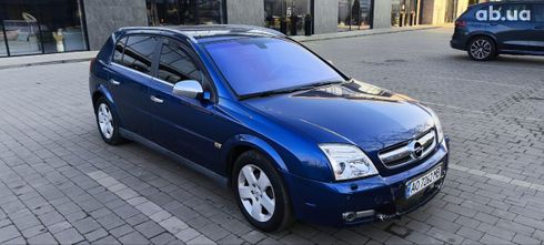 Opel Signum 2003 синий - фото 18