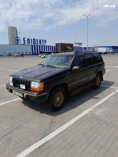 Jeep Grand Cherokee 1995 зеленый - фото 2