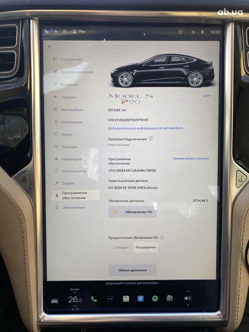 Tesla Model S 2013 черный - фото 16