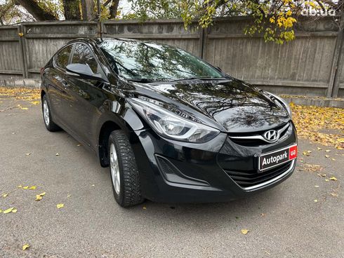 Hyundai Elantra 2014 черный - фото 3