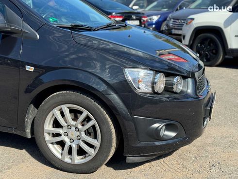 Chevrolet Aveo 2012 черный - фото 4