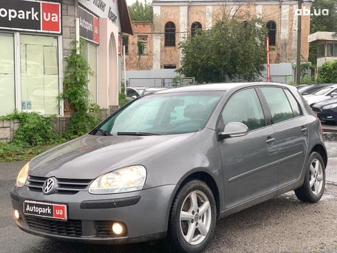 Volkswagen Golf 2005 серый - фото 3