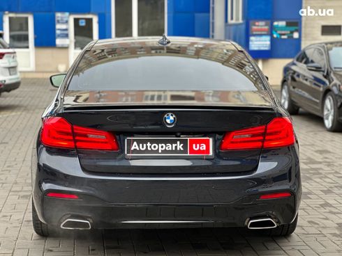 BMW 5 серия 2019 черный - фото 6