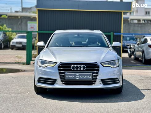 Audi A6 2012 серый - фото 2