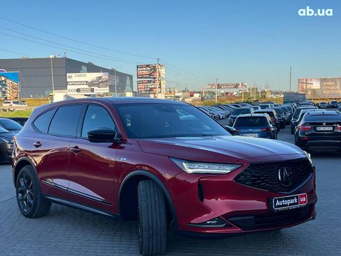 Acura MDX 2023 красный - фото 8