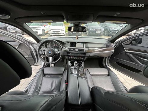 BMW 5 серия 2014 серый - фото 46