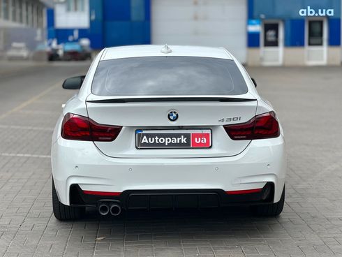 BMW 4 серия 2018 белый - фото 6