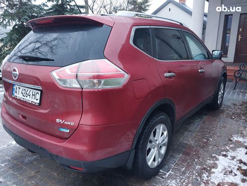 Nissan Rogue 2014 красный - фото 2