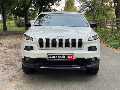 Jeep Cherokee 2014 белый - фото 2