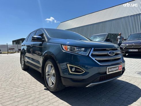 Ford Edge 2016 синий - фото 13