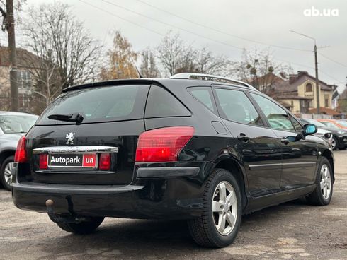 Peugeot 407 2007 черный - фото 10