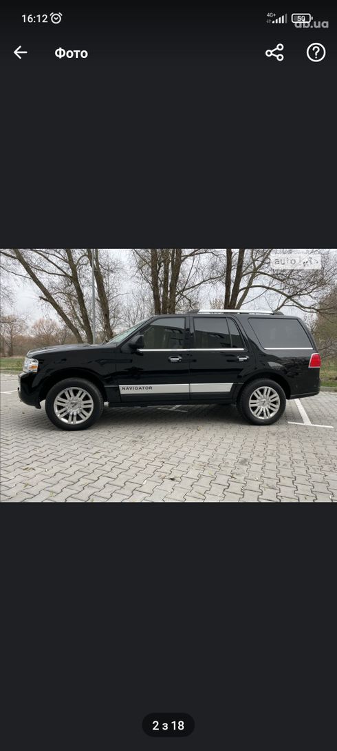Lincoln Navigator 2012 черный - фото 5
