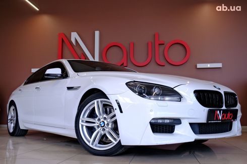 BMW 6 Series Gran Coupe 2012 белый - фото 4