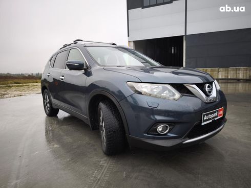 Nissan X-Trail 2014 синий - фото 3