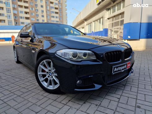 BMW 5 серия 2013 черный - фото 14