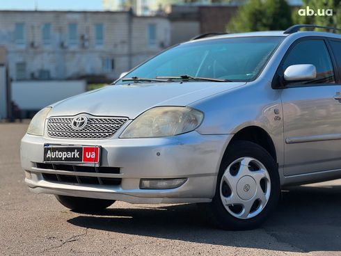 Toyota Corolla 2003 серый - фото 2