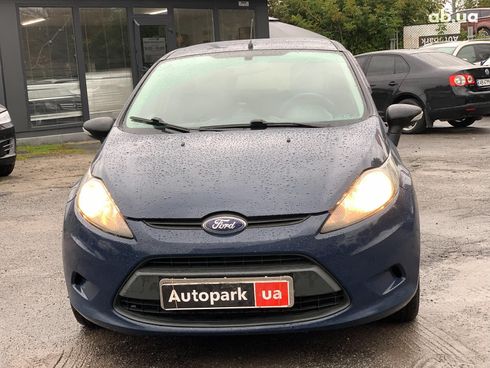 Ford Fiesta 2012 синий - фото 2