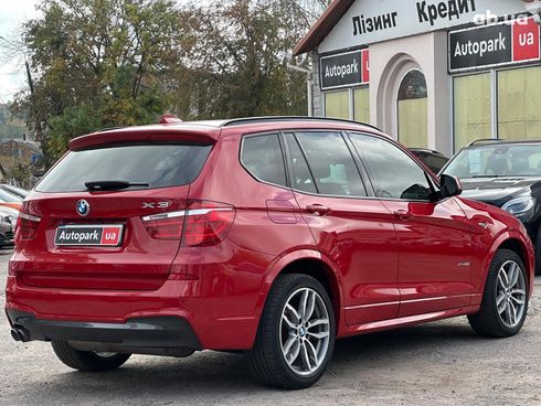 BMW X3 2015 красный - фото 14