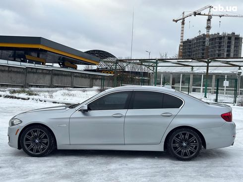BMW 5 серия 2014 серый - фото 8