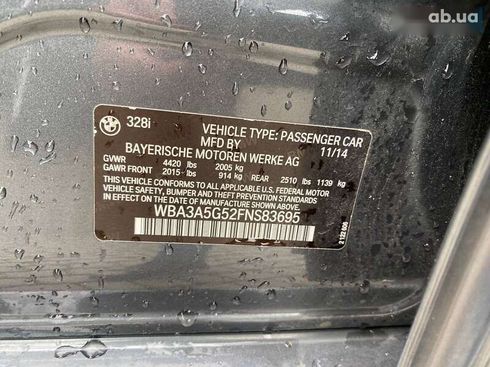 BMW 3 серия 2015 - фото 23