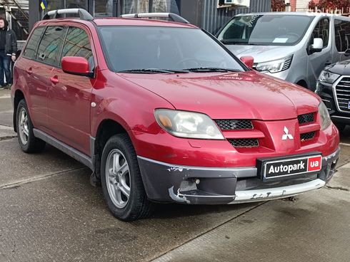 Mitsubishi Outlander 2003 красный - фото 6