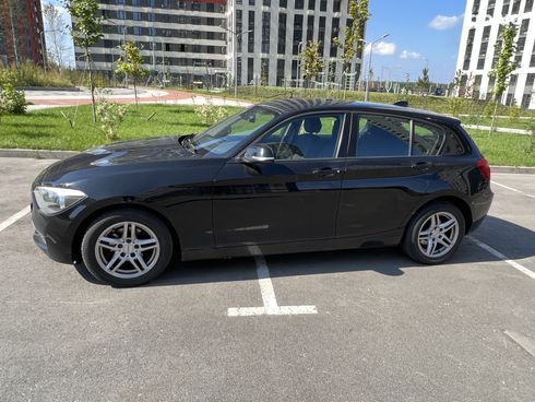 BMW 1 серия 2012 черный - фото 9