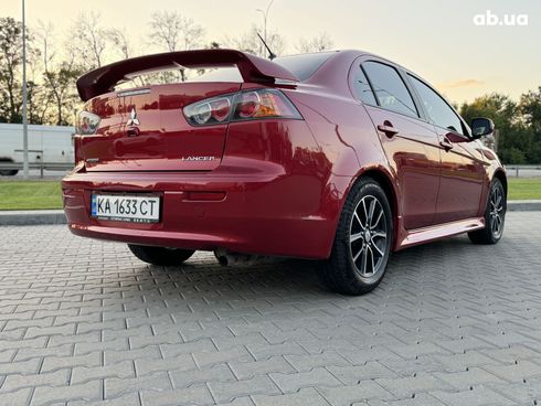 Mitsubishi Lancer 2017 красный - фото 2