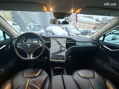 Tesla Model S 2015 белый - фото 21