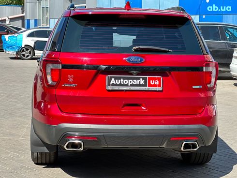 Ford Explorer 2017 красный - фото 15