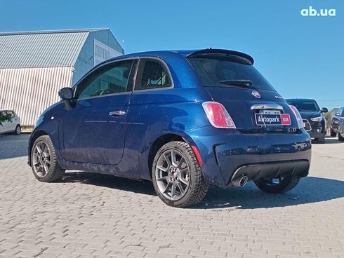 Fiat 500 2018 синий - фото 5