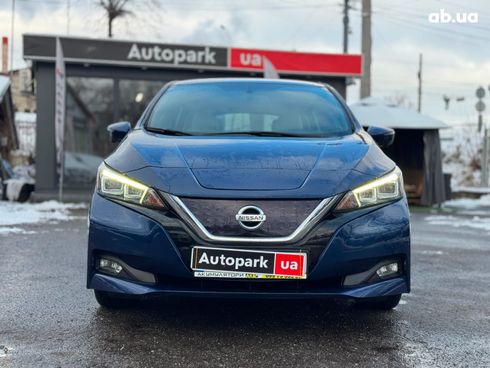 Nissan Leaf 2019 синий - фото 3