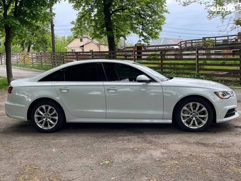 Audi A6 2017 белый - фото 4